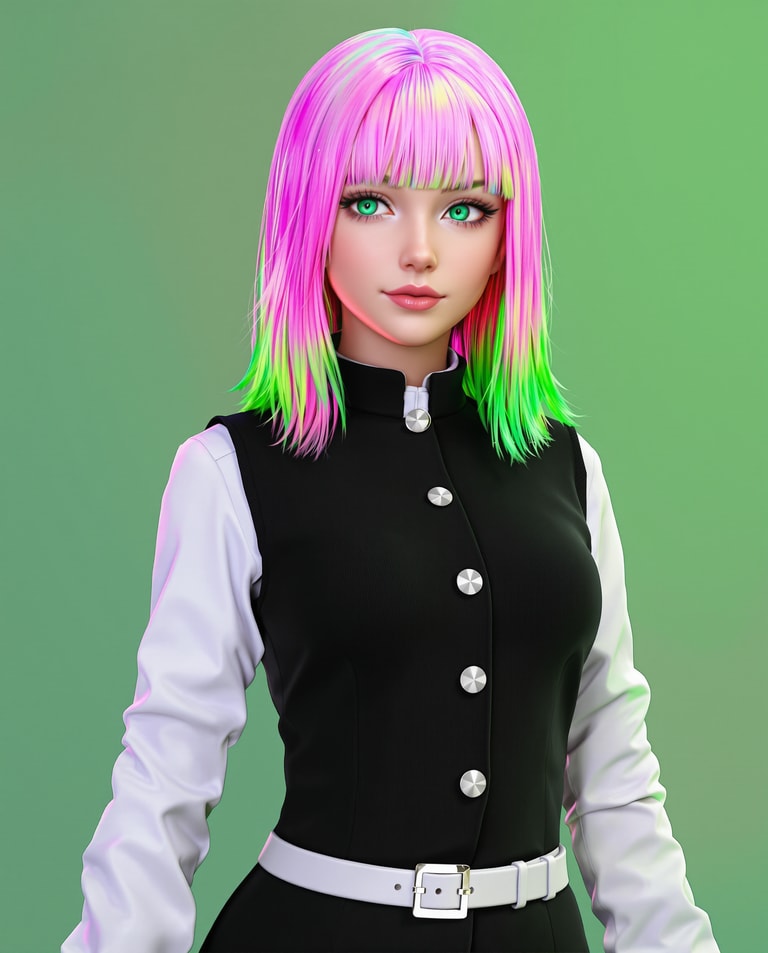 Neon Tresses, Emerald Gaze