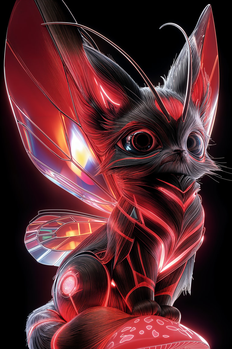 Crimson Moth Cat Enigma