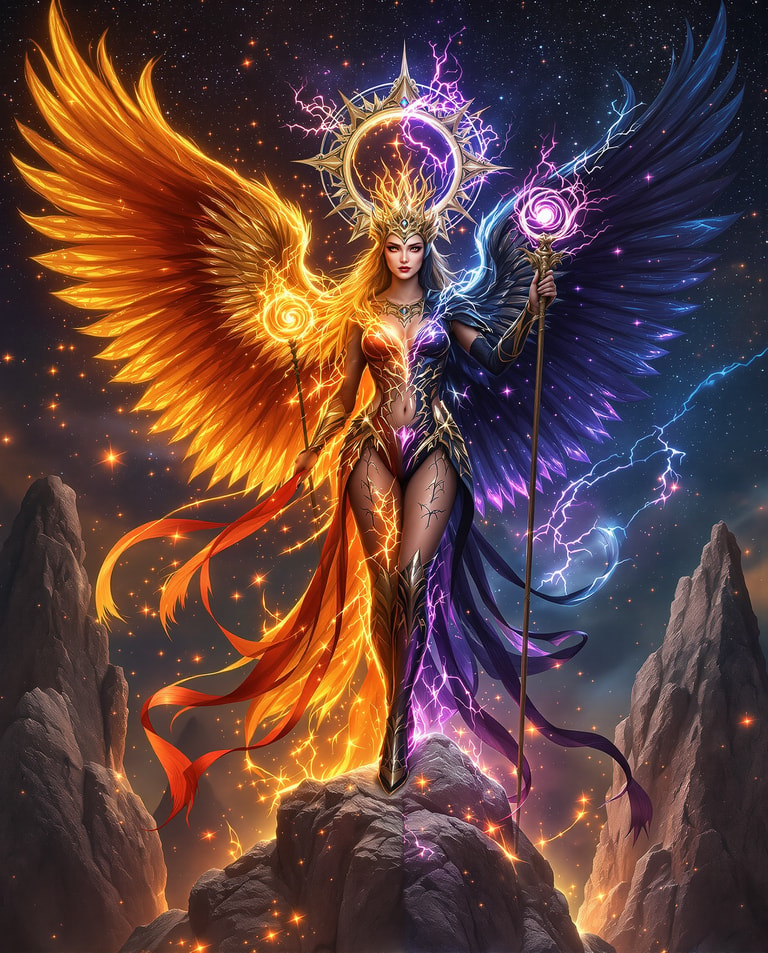 Celestial Warrior of Duality