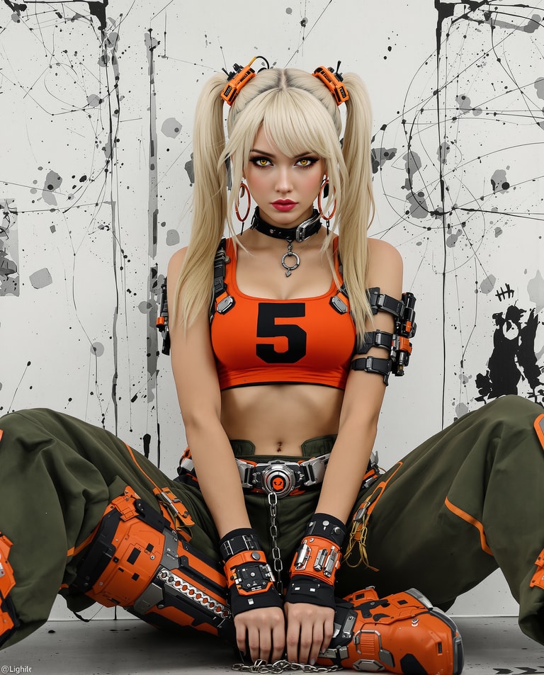 Cyberpunk Rebel Number Five