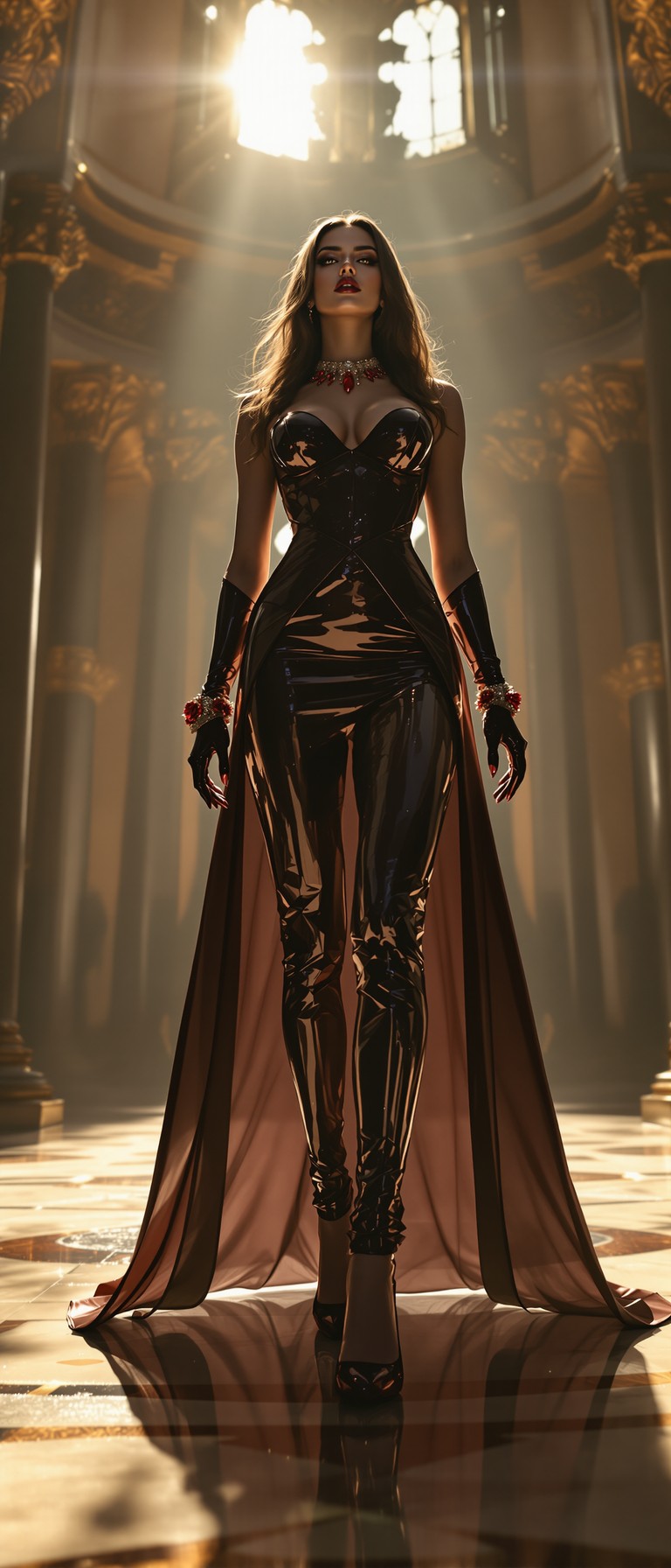 Sunlit Sovereign in Ebony Latex
