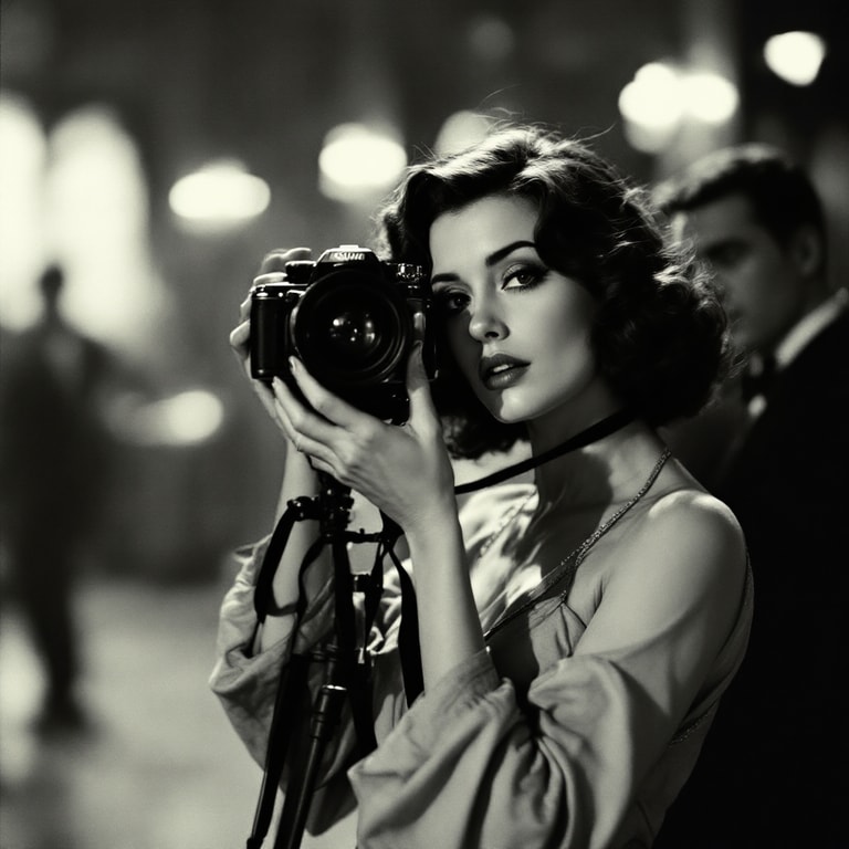 Gaze Behind the Vintage Lens