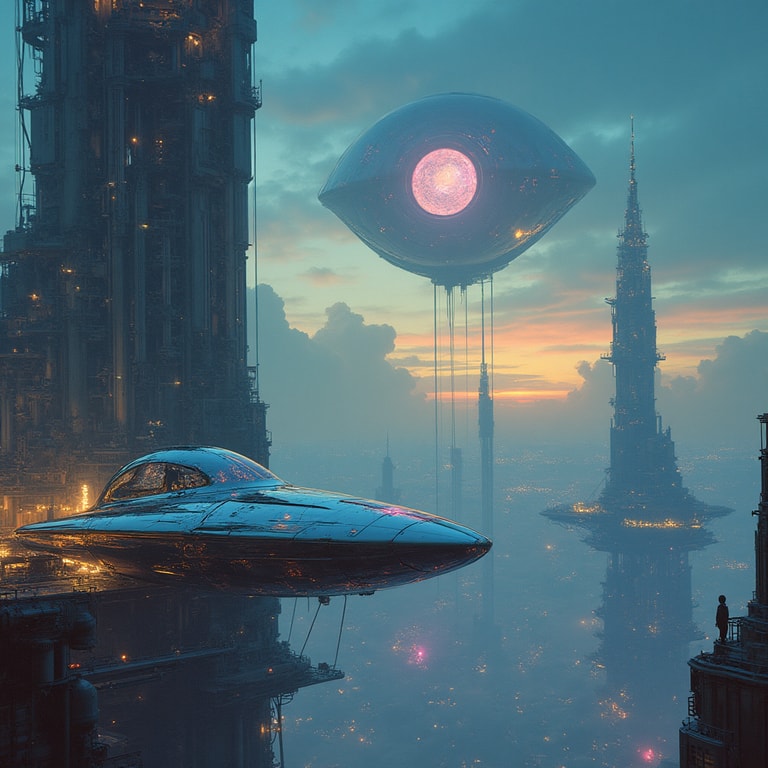 Eye of the Floating Metropolis