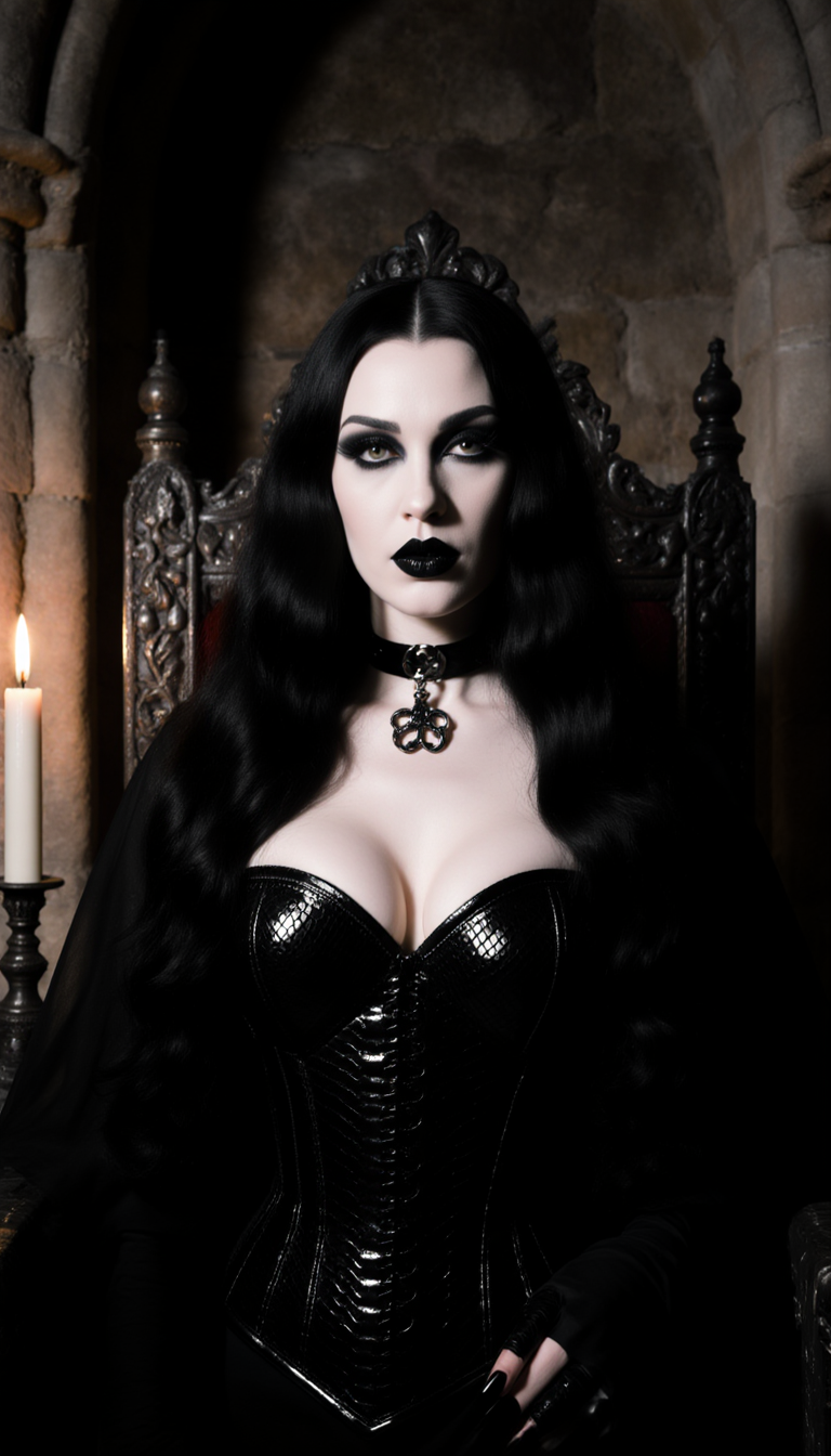 Vampire Queen Upon the Throne
