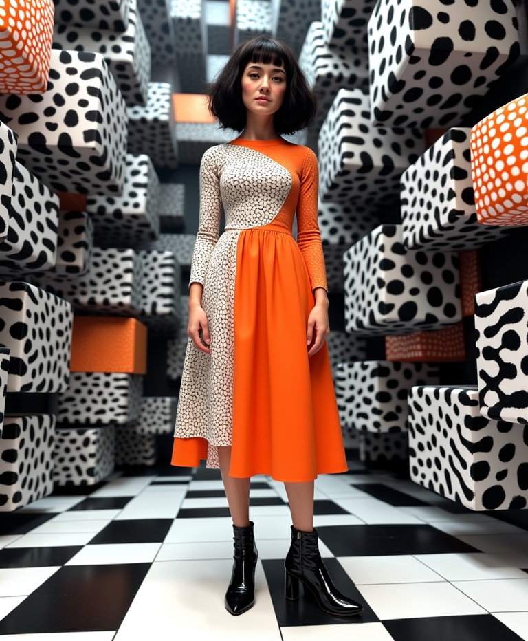 Orange Geometry in Polka Flux