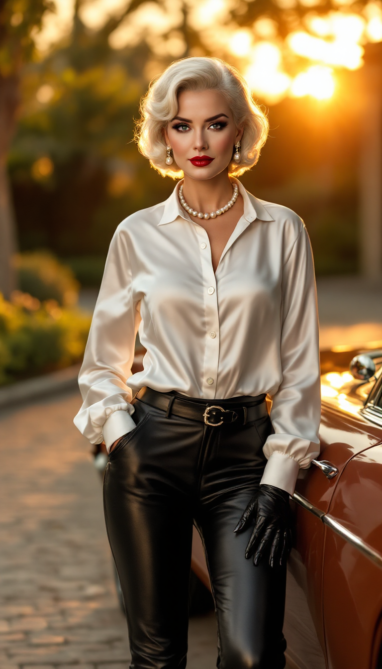 Vintage Siren at Golden Hour