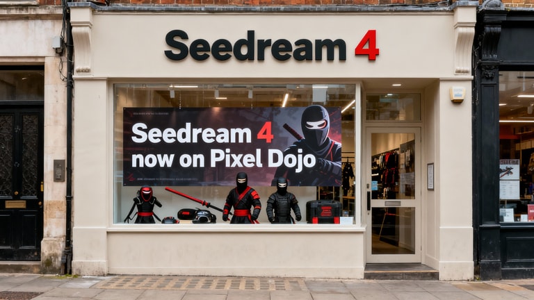 Ninja Display at Seedream 4