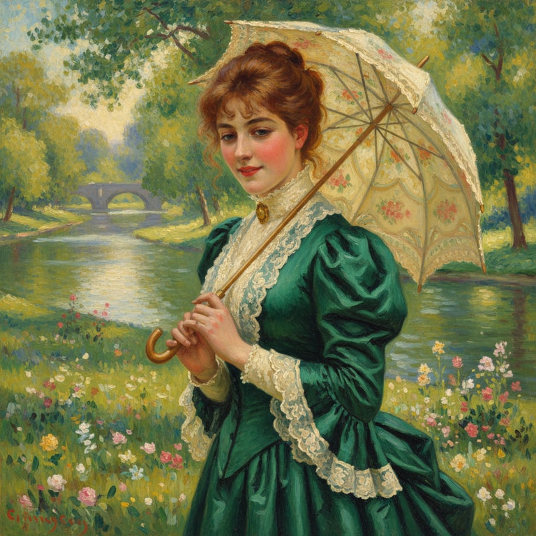 Victorian Reverie by the River