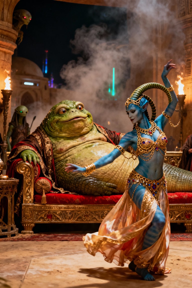 Twi'lek Dance in Jabba's Court