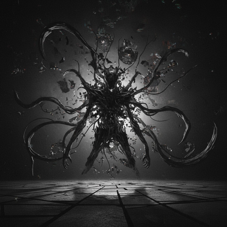 Fractured Anomaly Above Grid