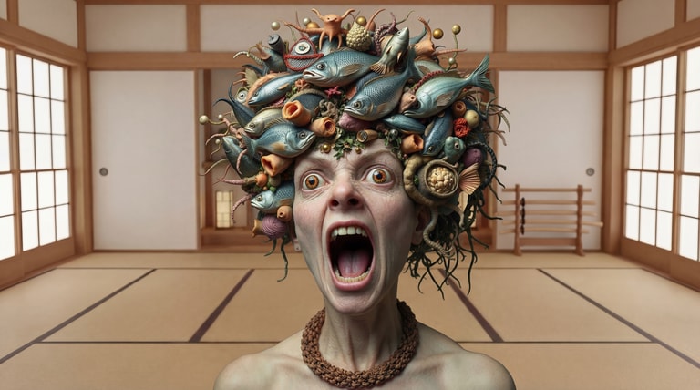 Screaming Medusa of the Deep