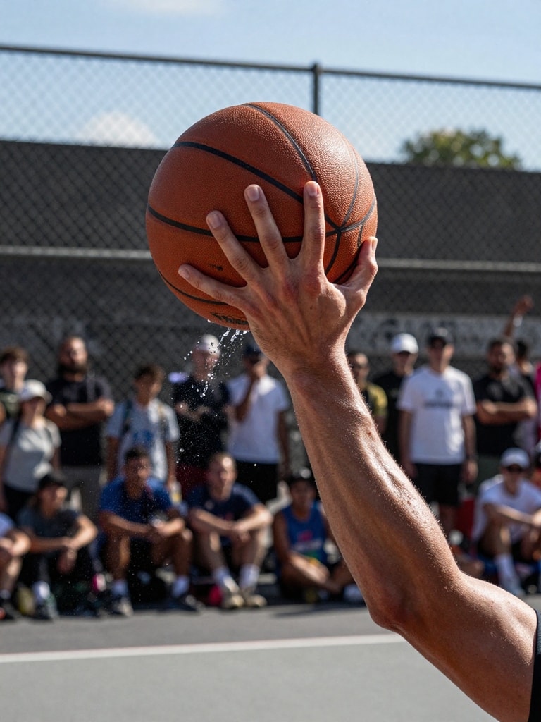 Sweat and Leather in Midair