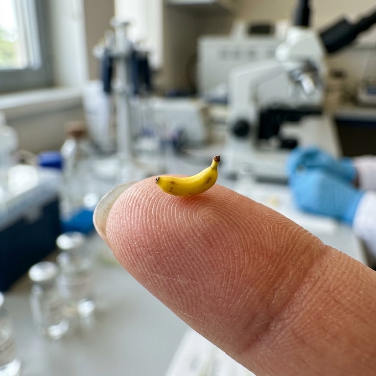 Nano Banana on Fingertip