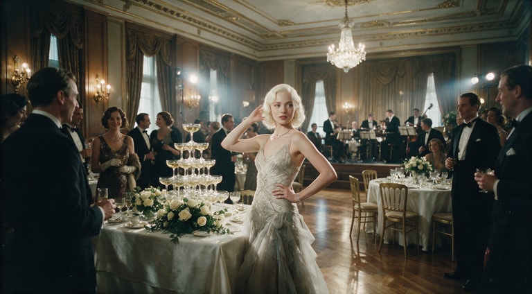 Platinum Starlet at the Soiree