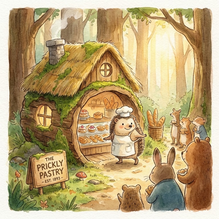Hedgehog's Prickly Pastry Bakery