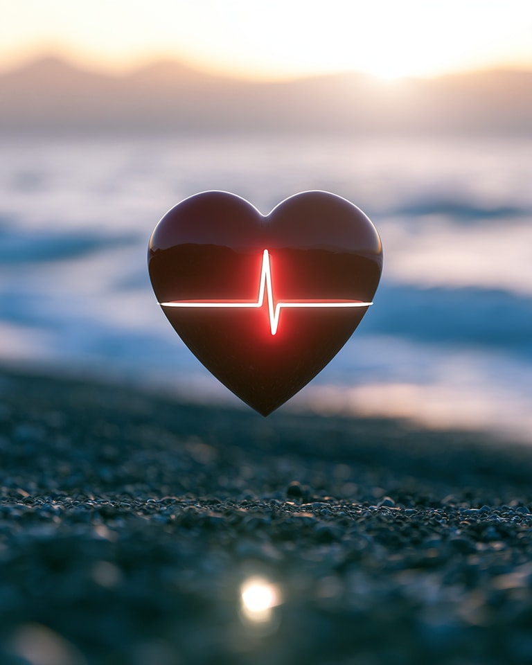 Pulse Over Twilight Shore