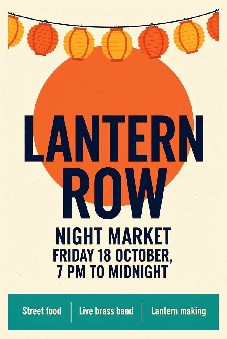 Lantern Row Night Market