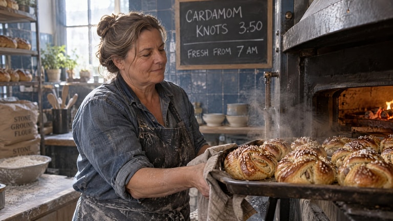 Steam Rising From Cardamom Knots