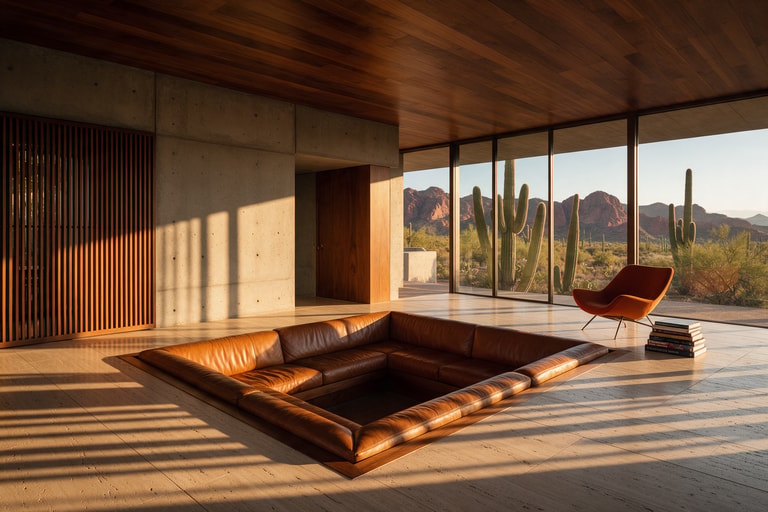 Golden Hour Conversation Pit