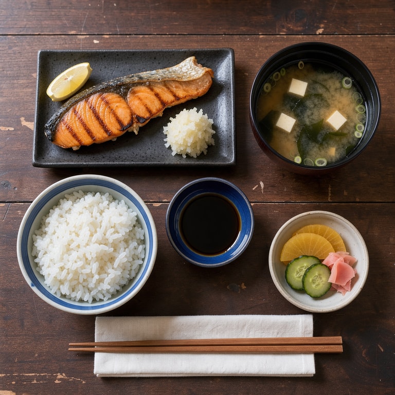 Quiet Japanese Morning Table