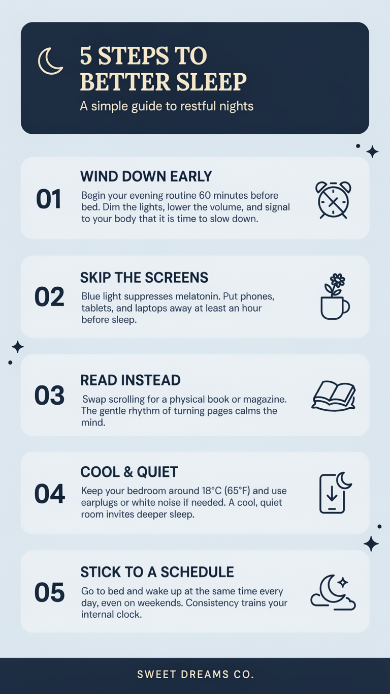 Five Steps To Rest