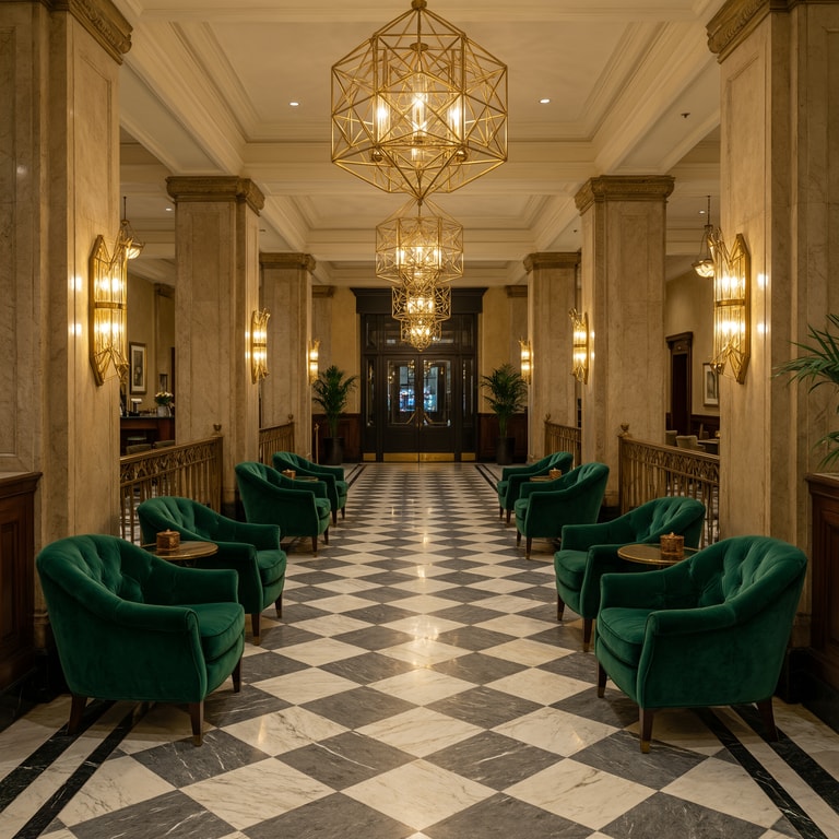 Emerald Velvet Art Deco Sanctuary