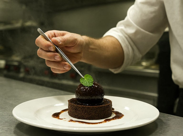 Precision Garnish in Motion