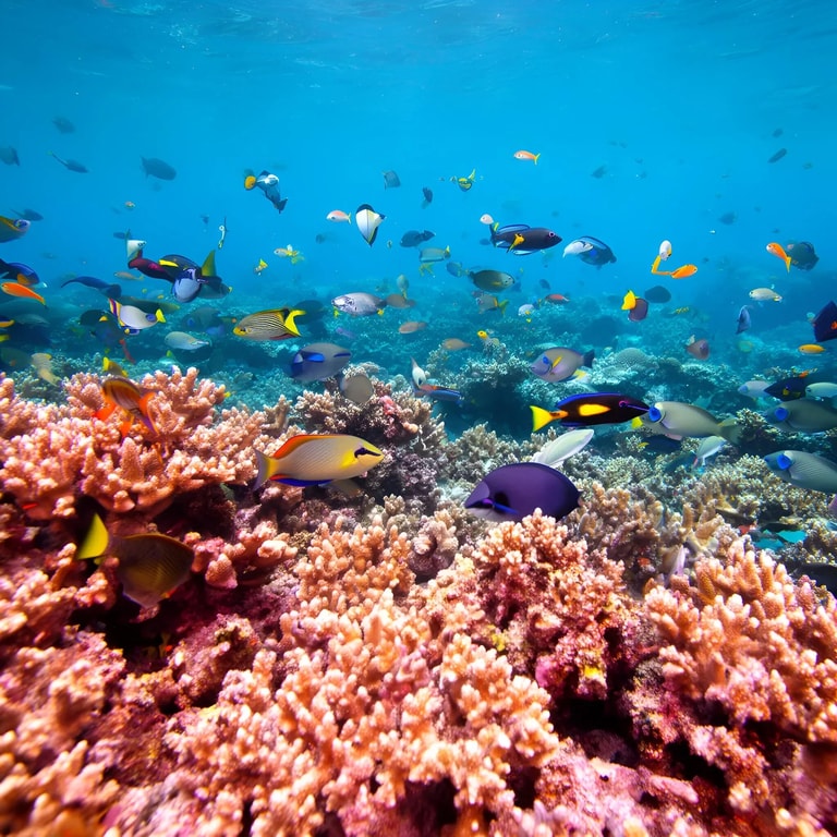 Vibrant Coral Reef Fish Symphony
