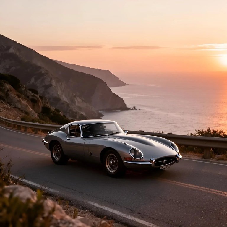 Jaguar on Sunset Cliffs