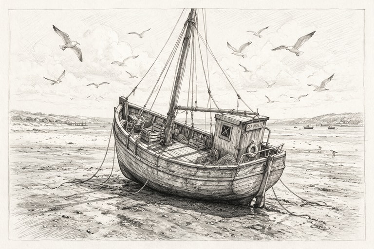 Sea Breeze at Low Tide