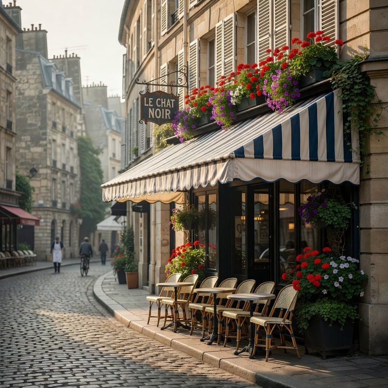 Le Chat Noir Morning Terrace