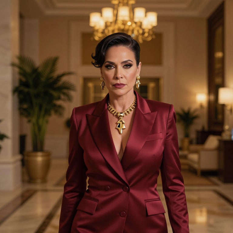 Authority in Crimson and Gold