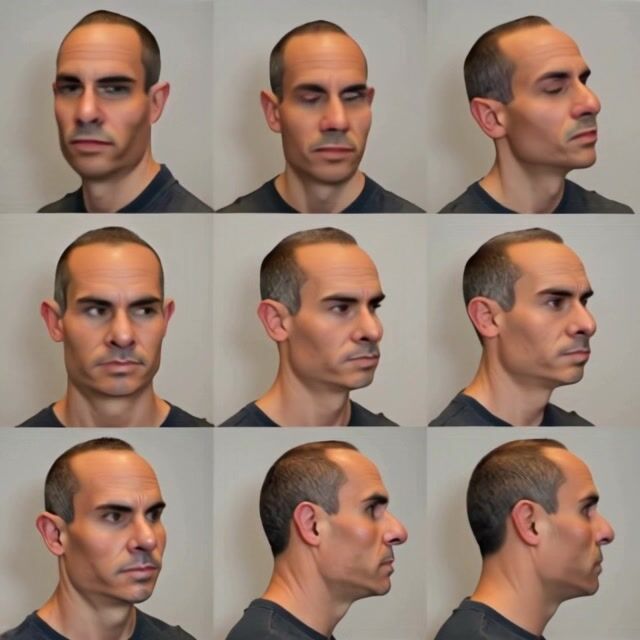 *9 Heads in Sync: AI Animation Mastery*---