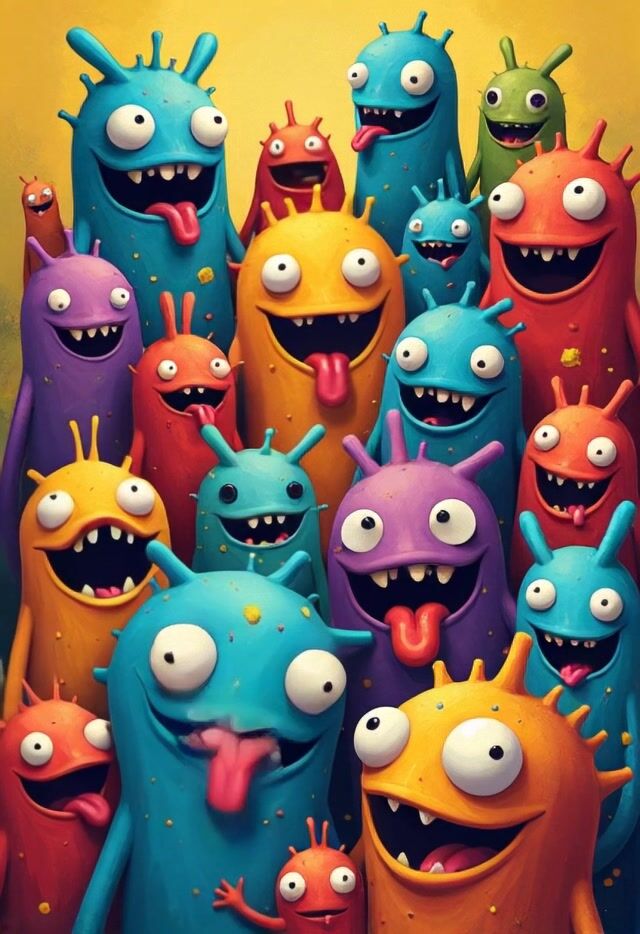 Monsters Making Hilarious Faces | Funny Creature Comedy---