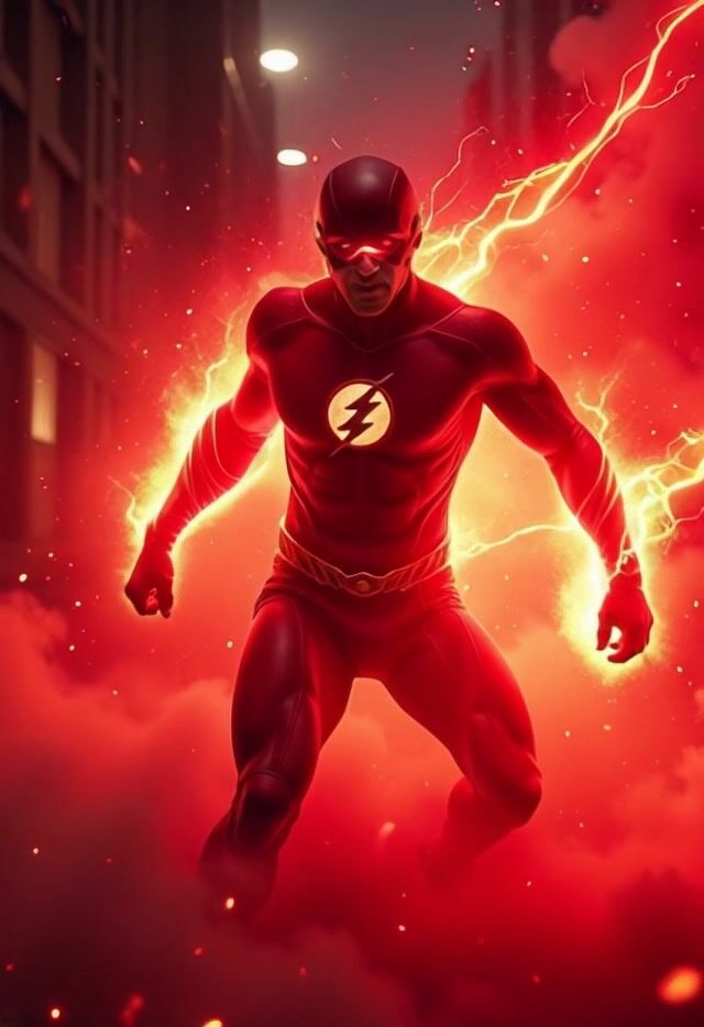 Lightning Speed Smiling: A Visual Symphony of Joy and Velocity