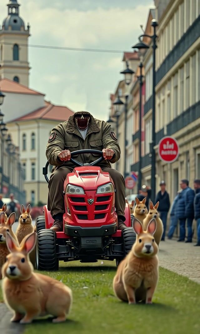 Mower and Capybaras: A Hilarious Lawn Adventure
