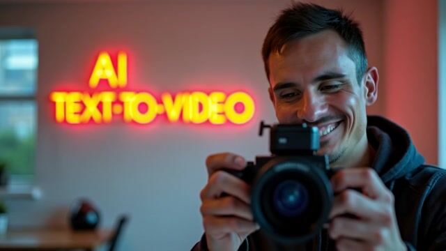 Man Smiling with Joy