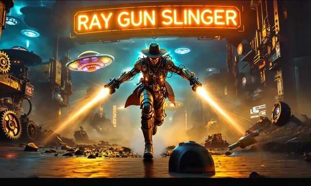 Gunslingers Galactic Leap A Futuristic Space Adventure
