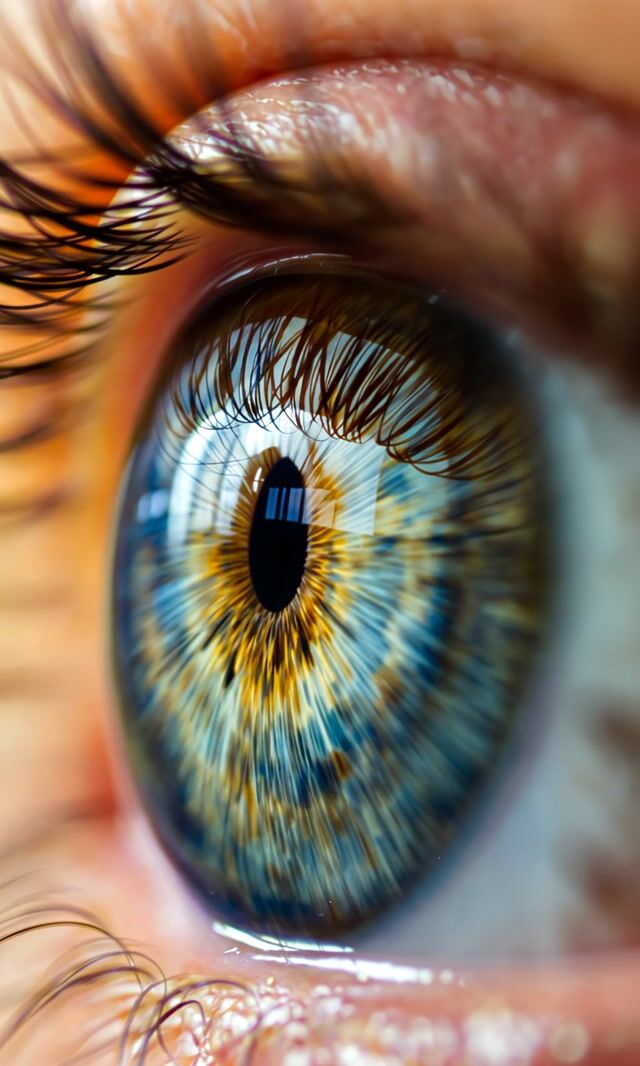 Macro View of Eye Blinking A Stunning CloseUp