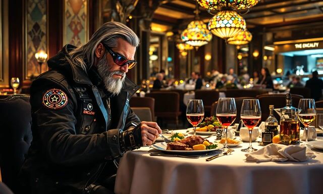 *Futuristic Dining at Moriarty's: A Sci-Fi Feast with SteffN*