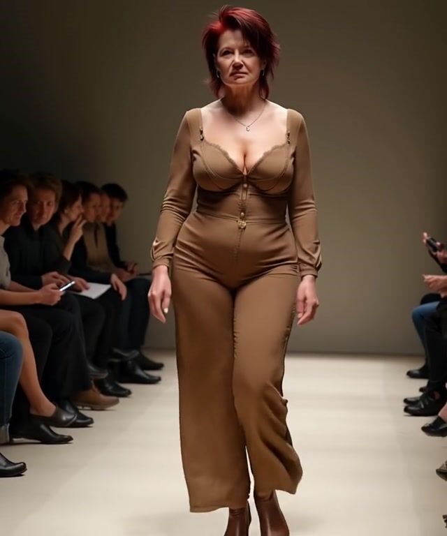 Walking the Catwalk A Fashionable Strut