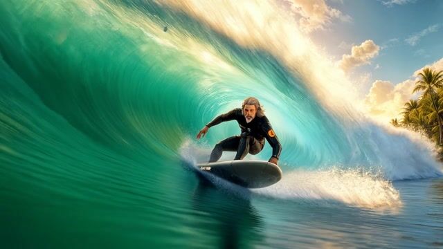 Escape Velocity: Sci-Fi Surfing in a Wave Tunnel