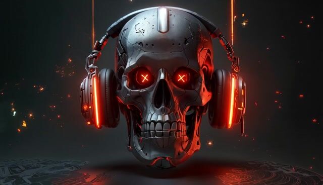 The Laughing Skull: A Cinematic Journey of Light and Laughter