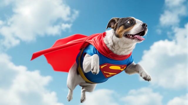 *Flying Dog Adventure: A Magical Animation Journey*