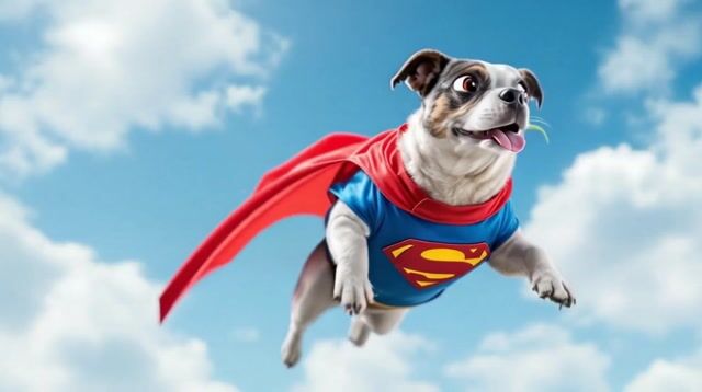 *Flying Dog: A Whimsical Journey Through the Skies*