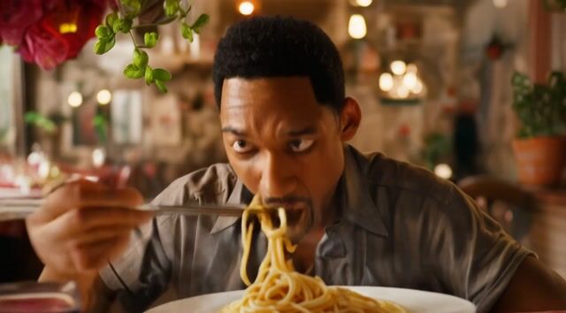 Will Smith's Spaghetti Feast: An AI Culinary Delight