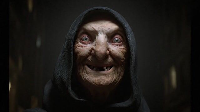 AI-generated image: The woman angry at batman.