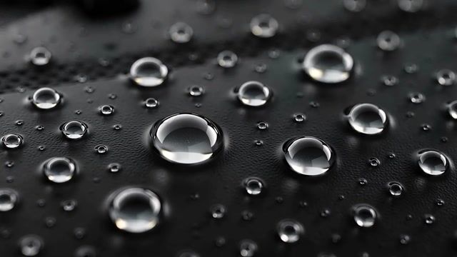 Liquid Spheres on Shadowed Texture