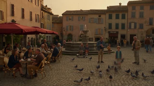 Golden Hour in Tuscan Square
