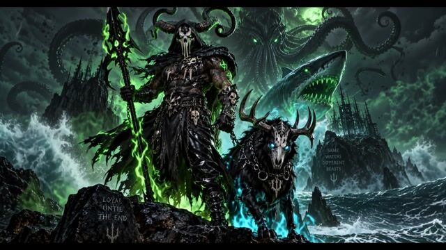 Abyssal Lord and Hound